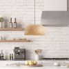 Astrid Bowl Shaped Bamboo Pendant