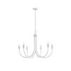 Ellie 6-Light Metal Chandelier