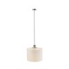 Pacific Metal Pendant with Drum Shade