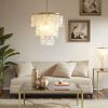 Isla Layered Capiz Chandelier