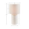 Crewe Textured Resin Table Lamp