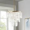 Isla Layered Capiz Chandelier