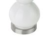 Covey Curved Glass Table Lamp, Set of 2