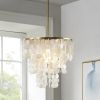 Isla Layered Capiz Chandelier
