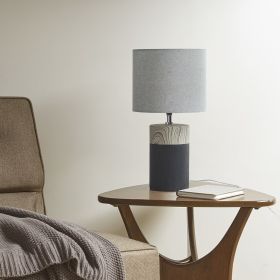Nicolo Textured Ceramic Table Lamp (Color: As pic)