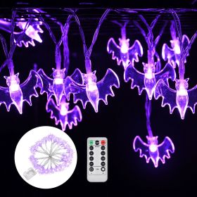 15 ft Halloween String Lights (Color: as picture)
