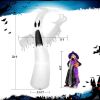 Holiday Backyard Decor Halloween Inflatable Horror Ghost  W/LED Lights