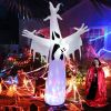Holiday Backyard Decor Halloween Inflatable Horror Ghost  W/LED Lights