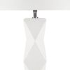 Kenlyn Geometric Ceramic Table Lamp