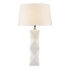 Kenlyn Geometric Ceramic Table Lamp