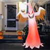 Holiday Backyard Decor Halloween Inflatable Horror Ghost  W/LED Lights